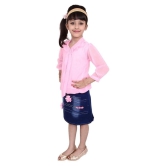 Arshia Fashions Pink Dresses - 12-18 Months