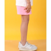 PRETTY PINK SUMMER GIRLS SHORTS - PINK-7-8 YEARS / 1N / PURPLE