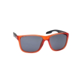 Orange Round Unisex Sunglasses (P468GY4V)