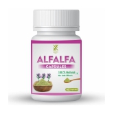 xovak pharmtech Organic Alfalfa Capsule 50 gm Pack Of 1