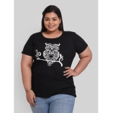 Neo Garments - Black Cotton Regular Fit Womens T-Shirt ( Pack of 1 ) - 8XL