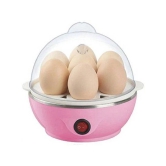 Shopeleven Egg Cooker 1 Ltr Aluminium Cook & Carry Egg Boiler - Multicolor