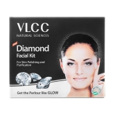 VLCC Diamond Single Facial Kit, 60 g, Parlour Glow with Natural Ingredients