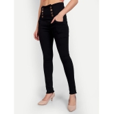 AngelFab - Black Denim Skinny Fit Womens Jeans ( Pack of 1 ) - None