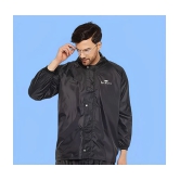 PPTHEFASHIONHUB Black Polyester Mens Raincoat ( Pack of 1 ) - 3XL