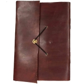 Handmade Journal/Writing Notebook/Blank Diary/Un Lined Pages Book, Leatherbound - 100 Pages, 6 x 4 inches (ASSORTED COLOR)