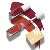 LIT 2 in 1 Liquid Matte Lipstick Pack of 3