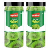 YUM YUM Premium Dried Kiwi Fruits 500g (Pack of 2 -250g Each)