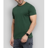 SKYRISE - Green Cotton Slim Fit Men's T-Shirt ( Pack of 1 ) - None