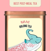 Rose Oolong Tea - Loose Tea-100 GMS