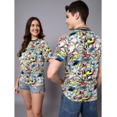 The Dry State - Multicolor Cotton Regular Fit Couple T-Shirt