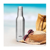 Milton Pride 600 Themosteel Hot and Cold Water Bottle, 500 ml, Silver - Silver