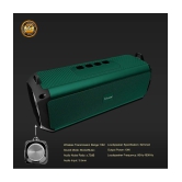 hitage BS-414 10H Music 5 W Bluetooth Speaker Bluetooth V 5.0 with USB,Aux,3D Bass Playback Time 24 hrs Green - Green