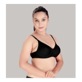 haya fashion Black Cotton Non Padded Womens Push Up Bra ( Pack of 1 ) - None