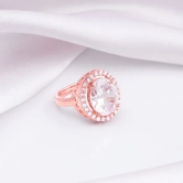 Anushka Sharma Rose Gold Solitaire Ring