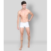 Solo - White Cotton Mens Trunks ( Pack of 2 ) - 100