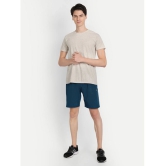 Zeffit - Blue Cotton Blend Mens Shorts ( Pack of 1 ) - None