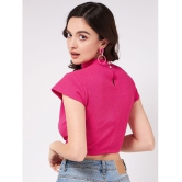 Zima Leto - Pink Polyester Womens Crop Top ( Pack of 1 ) - None