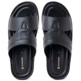 KHADIM - Black Mens Floater Sandals - None