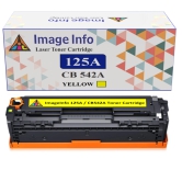 ImageInfo 542A Yellow Toner Cartridge for HP 125A / CB542A Compatible-Yellow