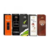 ST.JOHN Cobra ,Magnet,Visa,Marry Queen & Narcotic Pocket Perfume for Men 10 ml ( Pack of 5 )