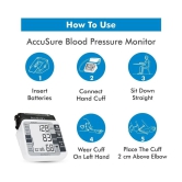 AccuSure TK Automatic Digital Blood Pressure Monitor BP Machine