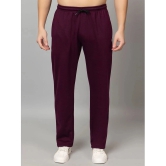 YHA Purple Fleece Mens Trackpants ( Pack of 1 ) - None