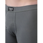 Pack of 3 Dollar Bigboss Assorted Solid Cotton Blend Men Trunk - None