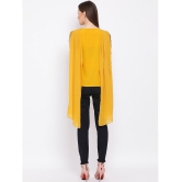 ALL WAYS YOU - Yellow Polyester Womens Regular Top - XL