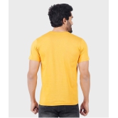 ferocious - Yellow Cotton Regular Fit Men's T-Shirt ( Pack of 1 ) - None