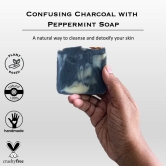 Confusing Charcoal with Peppermint Soap-Pack of 3