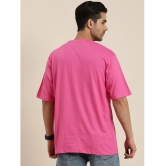 Dillinger - Pink Cotton Oversized Fit Mens T-Shirt ( Pack of 1 ) - None