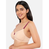 Amante - Nude Cotton Lightly Padded Women's T-Shirt Bra ( Pack of 1 ) - None