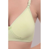 Elina - Green Cotton Heavily Padded Womens Plunge Bra ( Pack of 1 ) - None