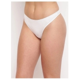 BASIICS By La Intimo Cotton Lycra Thongs - M