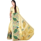 LEELAVATI - Multicolor Crepe Saree With Blouse Piece ( Pack of 2 ) - Multicolor