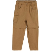 MINI KLUB - Beige Cotton Boys Trousers ( Pack of 1 ) - None