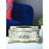 White Classic Tissue Box - Rectangle Shape