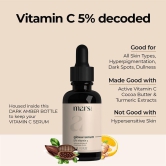 Mars by GHC Vitamin C Serum for Glowing Skin, Niacinamide, Orange Extract, for Oily Skin (30 ml)