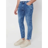 Mid Blue Ankle Length Denim Deluxe Stretch Jeans