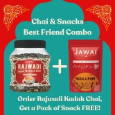 Best Friend Combo - Rajwadi Kadak Masala Chai + Choice of Snack-400 gms / Beetroot Chips (NEW) - 70 g