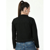 DKGF Fashion - Denim Black Jackets Pack of 1 - None