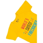 Bodycare Mustard Cotton Boys T-Shirt ( Pack of 1 ) - None