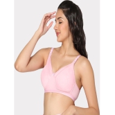 IN CARE LINGERIE - Pink Cotton Lightly Padded Women's T-Shirt Bra ( Pack of 1 ) - None