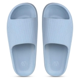 Aqualite Blue Womens Slide Flip Flop - None