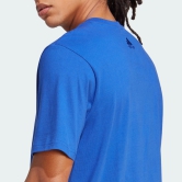 Adidas Essentials Single Jersey Big Logo Tee-M / Semi Lucid Blue / Semi Lucid Blue