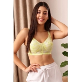 Clovia Yellow Cotton Non Padded Womens Everyday Bra ( Pack of 1 ) - None