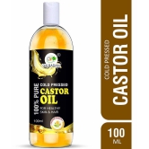 GULBADAN Cold-Pressed 100% Pure Castor Oil 100 mL