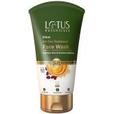 Lotus Botanicals Ubtan De, Tan Radiance Face Wash, Infused with 24K Gold, For Glowing Skin, 100ml