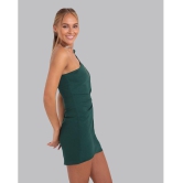 Addyvero - Green Cotton Blend Womens Bodycon Dress ( Pack of 1 ) - None